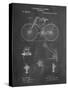 PP248-Chalkboard Bicycle 1890 Patent Poster-Cole Borders-Stretched Canvas