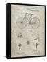 PP248-Sandstone Bicycle 1890 Patent Poster-Cole Borders-Framed Stretched Canvas