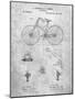 PP248-Slate Bicycle 1890 Patent Poster-Cole Borders-Mounted Giclee Print