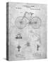 PP248-Slate Bicycle 1890 Patent Poster-Cole Borders-Stretched Canvas