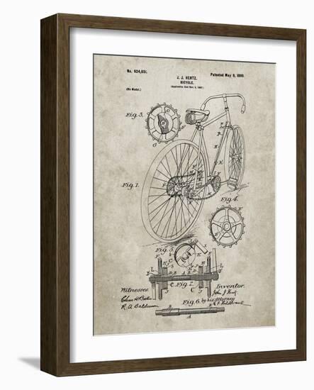 PP25 Sandstone-Borders Cole-Framed Giclee Print