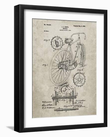 PP25 Sandstone-Borders Cole-Framed Giclee Print