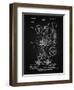 PP25 Vintage Black-Borders Cole-Framed Premium Giclee Print