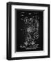 PP25 Vintage Black-Borders Cole-Framed Giclee Print