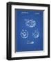 PP253-Blueprint Simon Patent Poster-Cole Borders-Framed Giclee Print