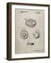 PP253-Sandstone Simon Patent Poster-Cole Borders-Framed Giclee Print