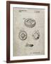 PP253-Sandstone Simon Patent Poster-Cole Borders-Framed Giclee Print