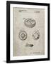 PP253-Sandstone Simon Patent Poster-Cole Borders-Framed Giclee Print