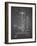 PP26 Black Grid-Borders Cole-Framed Giclee Print