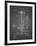 PP26 Black Grid-Borders Cole-Framed Giclee Print