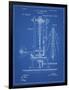 PP26 Blueprint-Borders Cole-Framed Giclee Print