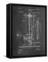 PP26 Chalkboard-Borders Cole-Framed Stretched Canvas