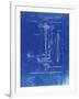 PP26 Faded Blueprint-Borders Cole-Framed Giclee Print