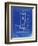 PP26 Faded Blueprint-Borders Cole-Framed Giclee Print