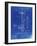 PP26 Faded Blueprint-Borders Cole-Framed Giclee Print