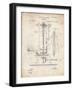 PP26 Vintage Parchment-Borders Cole-Framed Giclee Print