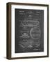 PP262-Chalkboard Military Self Digging Tank Patent Poster-Cole Borders-Framed Giclee Print