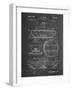 PP262-Chalkboard Military Self Digging Tank Patent Poster-Cole Borders-Framed Giclee Print