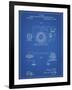 PP264-Blueprint Tesla Operating Electric Motors Map Poster-Cole Borders-Framed Giclee Print