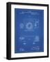 PP264-Blueprint Tesla Operating Electric Motors Map Poster-Cole Borders-Framed Giclee Print