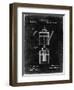 PP27 Black Grunge-Borders Cole-Framed Giclee Print