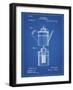 PP27 Blueprint-Borders Cole-Framed Giclee Print