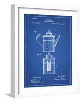 PP27 Blueprint-Borders Cole-Framed Giclee Print