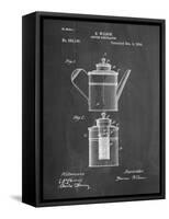 PP27 Chalkboard-Borders Cole-Framed Stretched Canvas