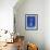 PP27 Faded Blueprint-Borders Cole-Framed Giclee Print displayed on a wall