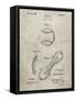 PP271-Sandstone Vintage Baseball 1924 Patent Poster-Cole Borders-Framed Stretched Canvas