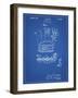 PP272-Blueprint Denkert Baseball Glove Patent Poster-Cole Borders-Framed Giclee Print