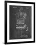 PP272-Chalkboard Denkert Baseball Glove Patent Poster-Cole Borders-Framed Giclee Print