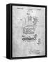 PP272-Slate Denkert Baseball Glove Patent Poster-Cole Borders-Framed Stretched Canvas