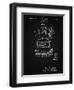 PP272-Vintage Black Denkert Baseball Glove Patent Poster-Cole Borders-Framed Premium Giclee Print