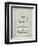 PP276-Antique Grid Parchment Nintendo 64 Patent Poster-Cole Borders-Framed Premium Giclee Print