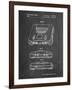 PP276-Chalkboard Nintendo 64 Patent Poster-Cole Borders-Framed Giclee Print