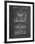 PP276-Chalkboard Nintendo 64 Patent Poster-Cole Borders-Framed Giclee Print