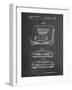 PP276-Chalkboard Nintendo 64 Patent Poster-Cole Borders-Framed Giclee Print