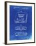 PP276-Faded Blueprint Nintendo 64 Patent Poster-Cole Borders-Framed Giclee Print