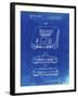 PP276-Faded Blueprint Nintendo 64 Patent Poster-Cole Borders-Framed Giclee Print