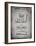 PP276-Faded Grey Nintendo 64 Patent Poster-Cole Borders-Framed Giclee Print