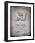 PP276-Faded Grey Nintendo 64 Patent Poster-Cole Borders-Framed Giclee Print