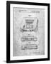 PP276-Slate Nintendo 64 Patent Poster-Cole Borders-Framed Giclee Print
