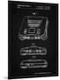 PP276-Vintage Black Nintendo 64 Patent Poster-Cole Borders-Mounted Premium Giclee Print
