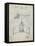 PP28 Antique Grid Parchment-Borders Cole-Framed Stretched Canvas