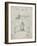 PP28 Antique Grid Parchment-Borders Cole-Framed Giclee Print