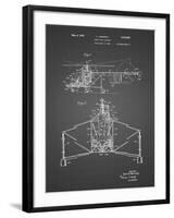 PP28 Black Grid-Borders Cole-Framed Giclee Print