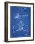 PP28 Blueprint-Borders Cole-Framed Giclee Print