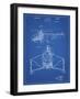 PP28 Blueprint-Borders Cole-Framed Giclee Print