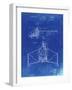 PP28 Faded Blueprint-Borders Cole-Framed Giclee Print